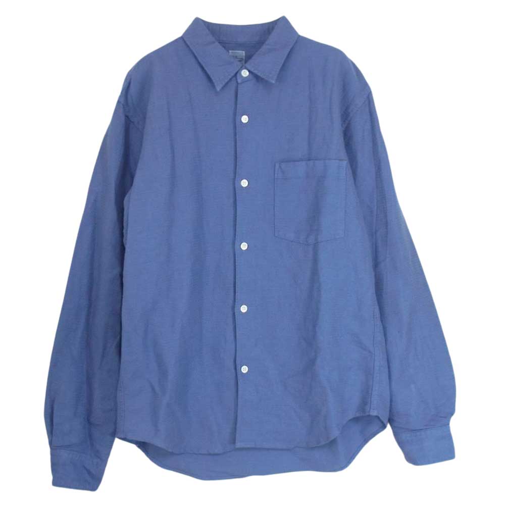 Ron Herman ロンハーマン 2920700052 リネン混 長袖 シャツ ブルー系 S【中古】