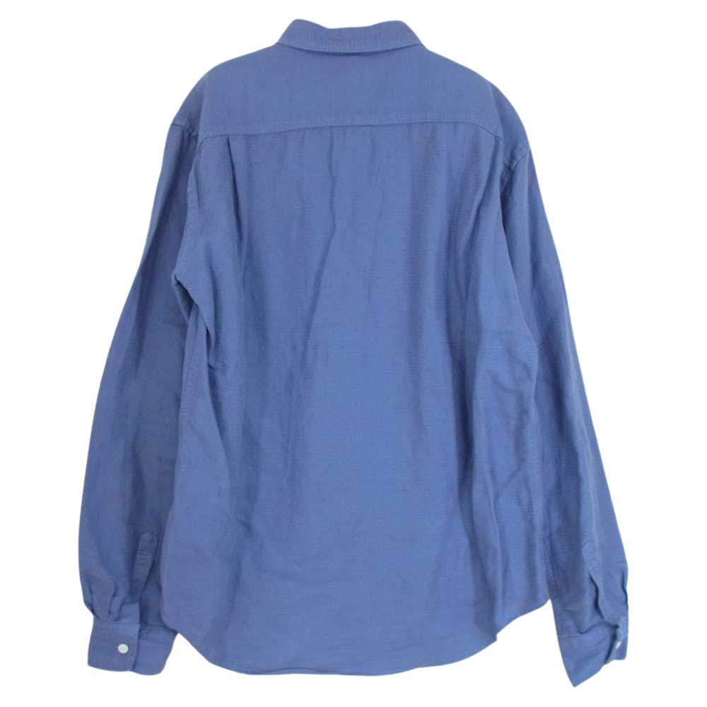 Ron Herman ロンハーマン 2920700052 リネン混 長袖 シャツ ブルー系 S【中古】