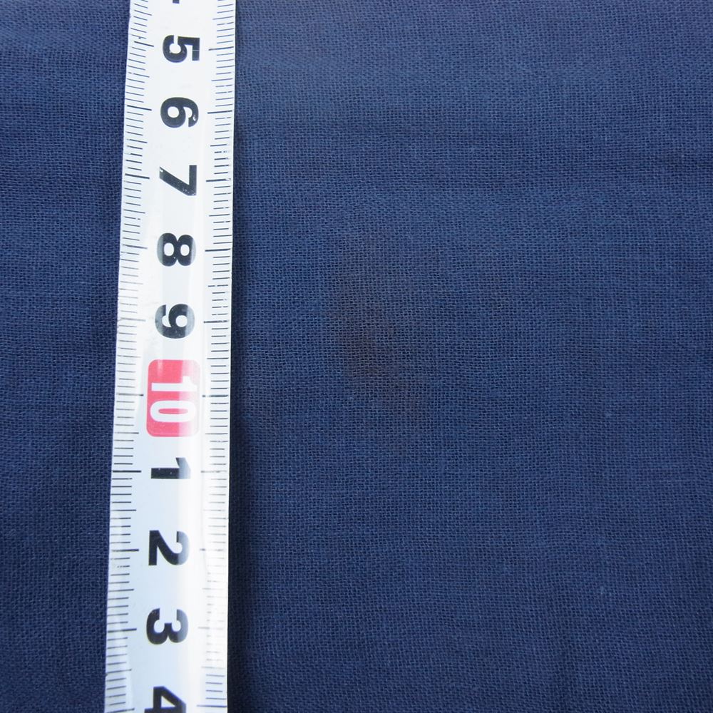 Ron Herman ロンハーマン 2520700359 マチ付 コットン 長袖 シャツ ネイビー系 S【中古】