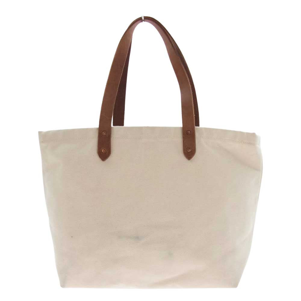Ron Herman ロンハーマン キャンバス トート バッグ アイボリー系【中古】