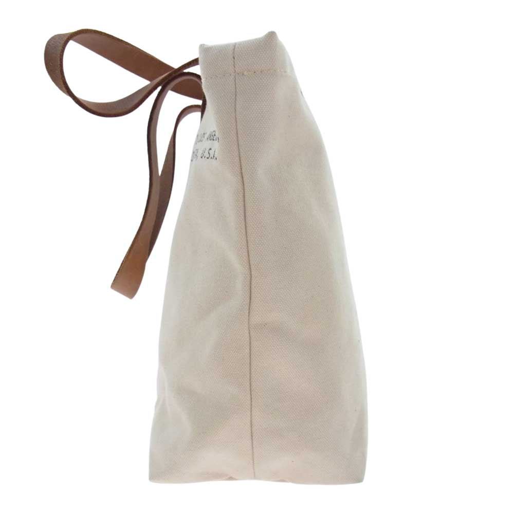 Ron Herman ロンハーマン キャンバス トート バッグ アイボリー系【中古】