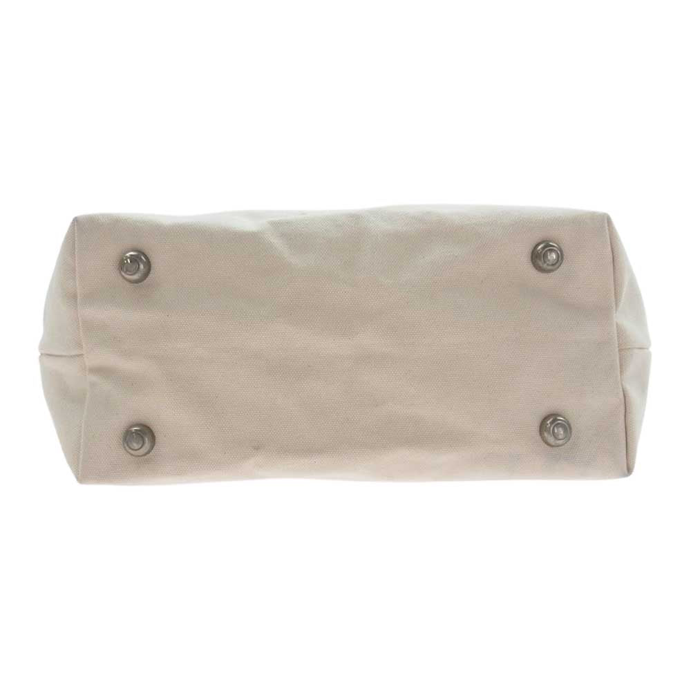 Ron Herman ロンハーマン キャンバス トート バッグ アイボリー系【中古】