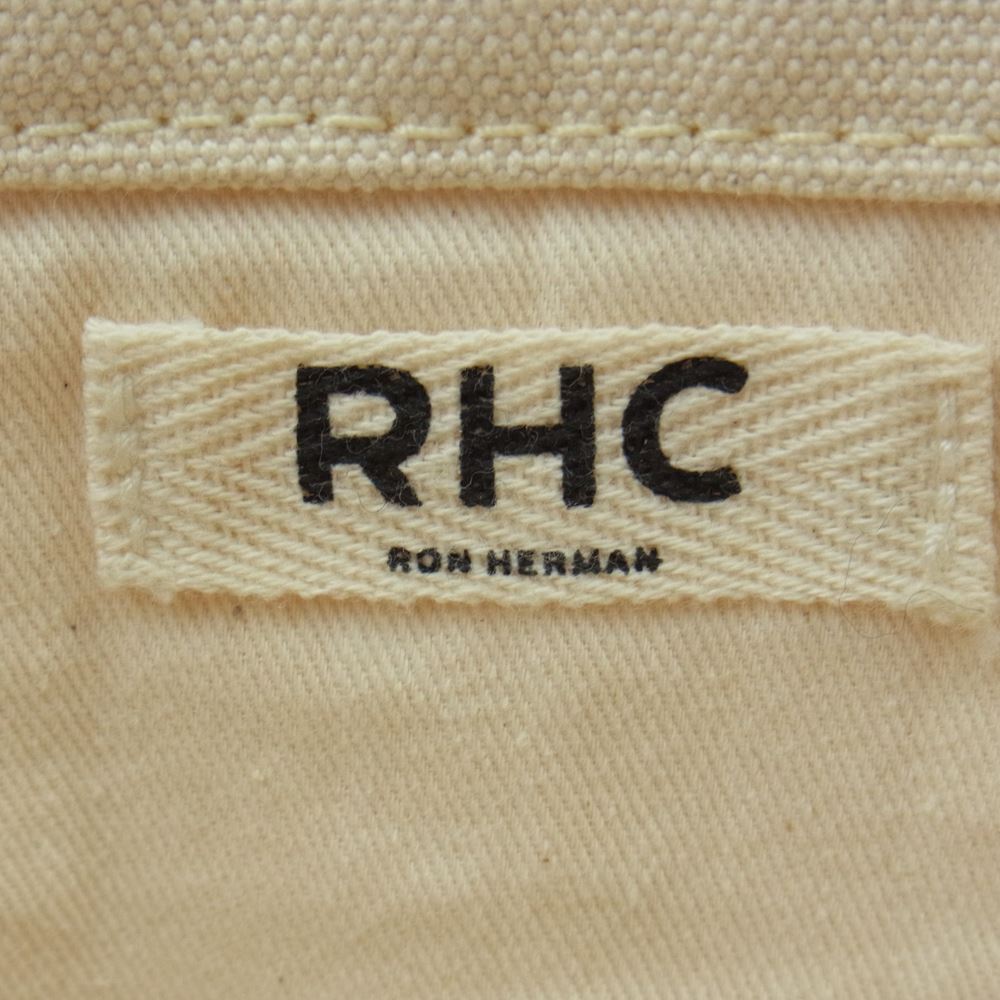 Ron Herman ロンハーマン キャンバス トート バッグ アイボリー系【中古】