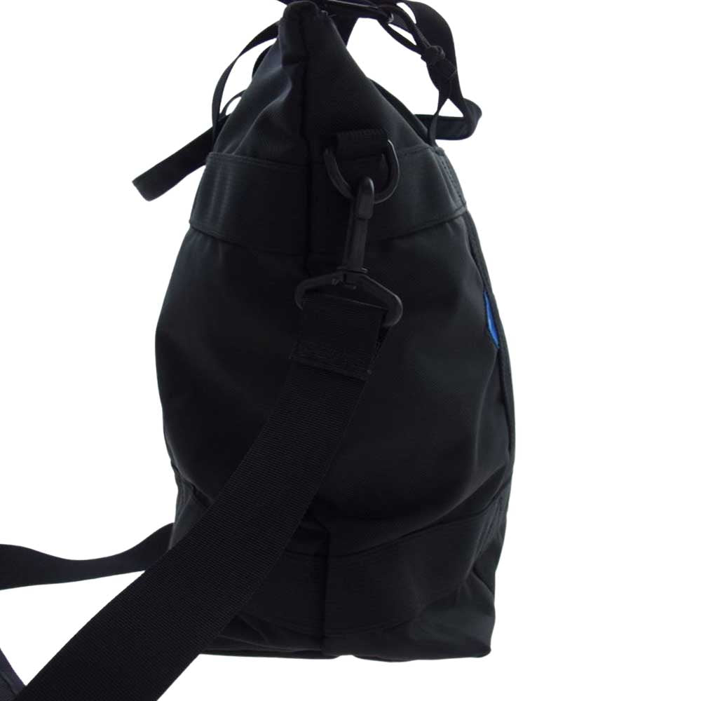 Ron Herman ロンハーマン 17SS × BRAVO SCOPE BLOCK I ナイロン2WAY ショルダー トート バッグ ブラック系 ブルー系【中古】