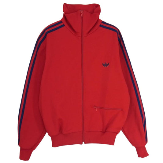 adidas アディダス 80s ADA-06F トラック ジャケット レッド系 S【中古】