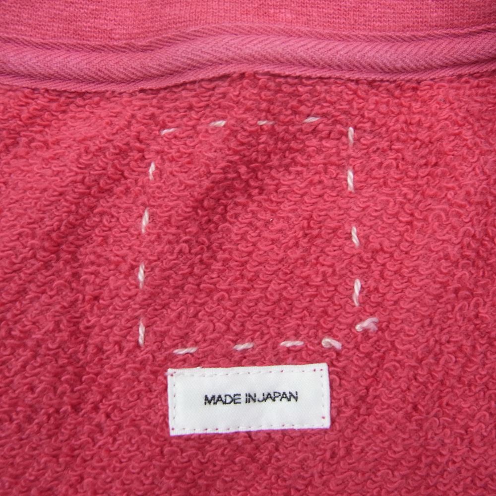 VISVIM ビズビム 20AW 0120205010020 JUMBO SWEAT L/S STAMP クルーネック ジャンボ スウェット ピンク系 3【中古】