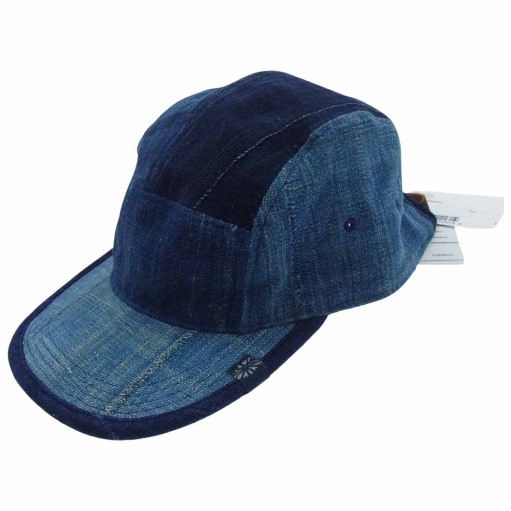 VISVIM ビズビム 21SS 0221903003012 CAMP CAP KOFU INDIGO キャンプ キャップ コフ インディゴ デニム インディゴブルー系 F【極上美品】【中古】