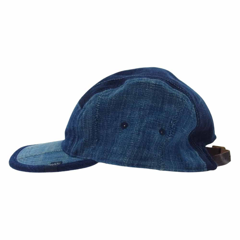 VISVIM ビズビム 21SS 0221903003012 CAMP CAP KOFU INDIGO キャンプ キャップ コフ インディゴ デニム インディゴブルー系 F【極上美品】【中古】