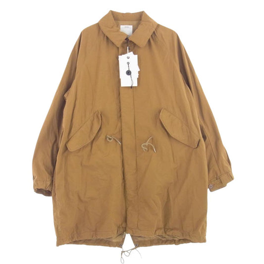 VISVIM ビズビム 22SS 0122105013019 LEVINSON FISHTAIL 泥染め モッズ ミリタリー コート カーキ  カーキ系 ３【極上美品】【中古】