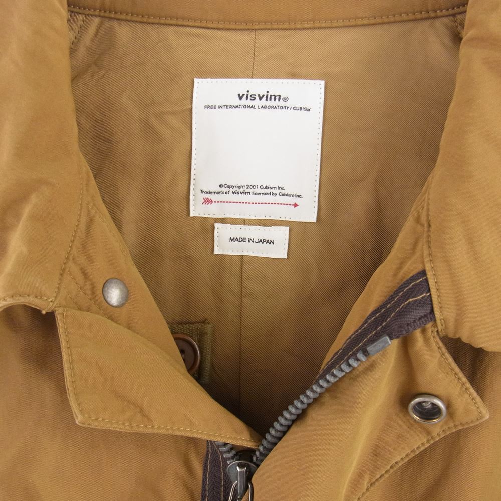 VISVIM ビズビム 22SS 0122105013019 LEVINSON FISHTAIL 泥染め モッズ ミリタリー コート カーキ  カーキ系 ３【極上美品】【中古】