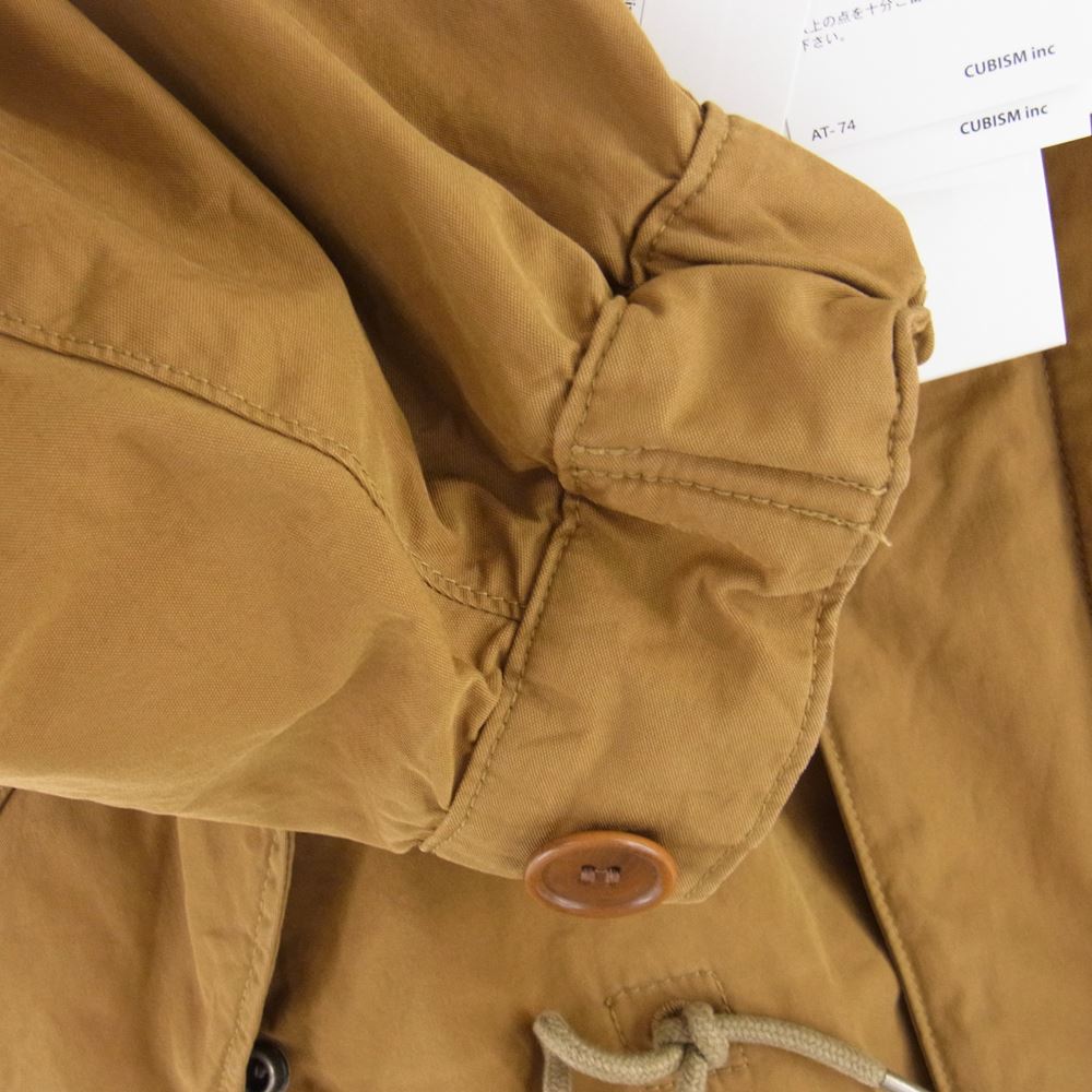 VISVIM ビズビム 22SS 0122105013019 LEVINSON FISHTAIL 泥染め モッズ ミリタリー コート カーキ  カーキ系 ３【極上美品】【中古】
