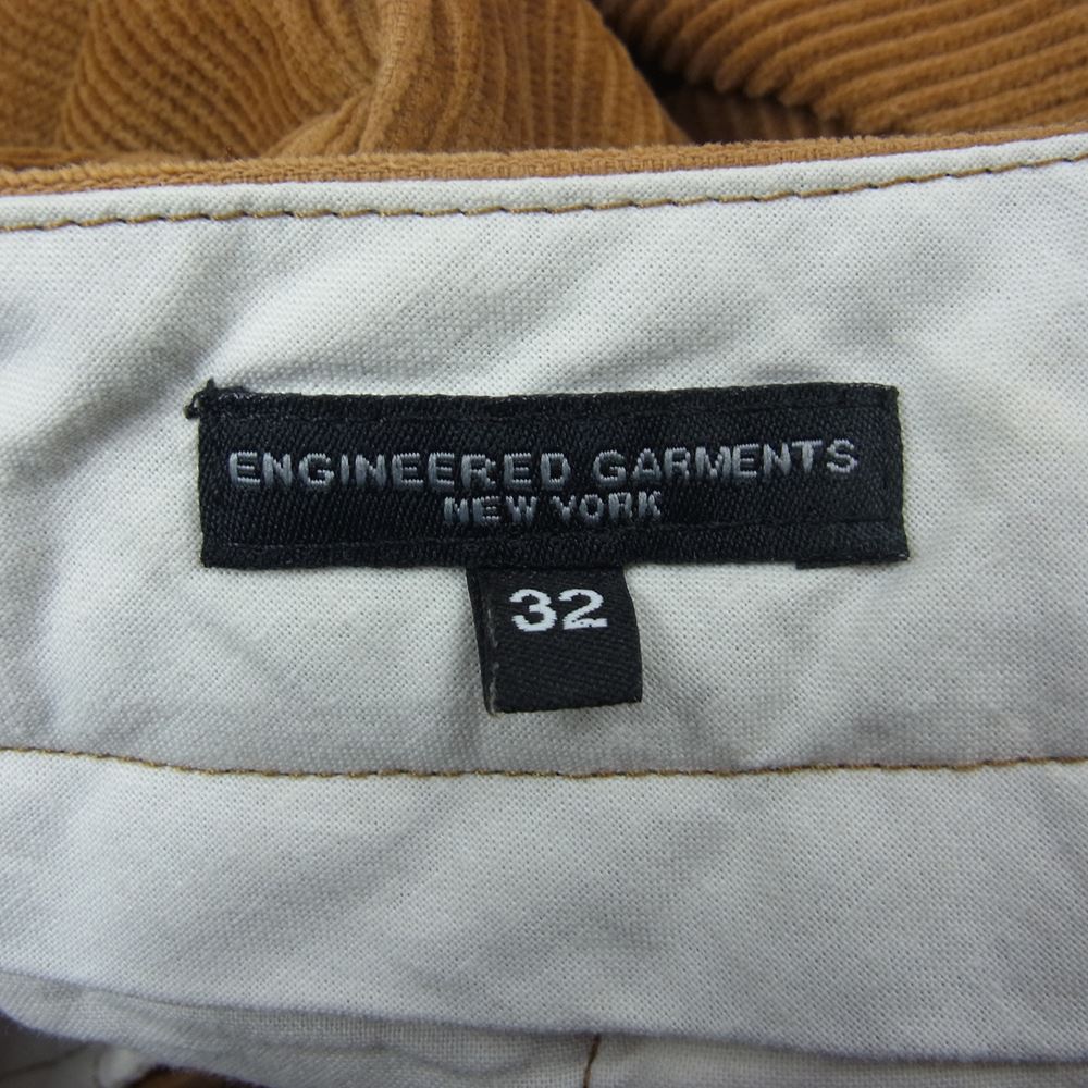 Engineered Garments エンジニアードガーメンツ コーデュロイ パンツ  ブラウン系 32【中古】