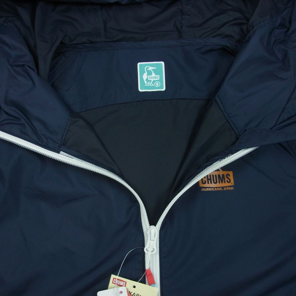 チャムス CH04-1349-N001-03 Ladybug Jacket レディバグ ジャケット ダークネイビー系 S【新古品】【未使用】【中古】