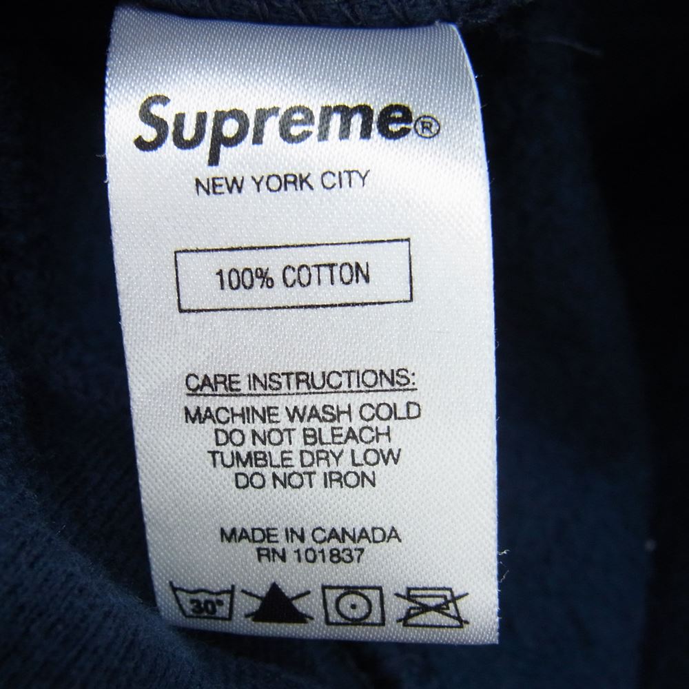 Supreme シュプリーム 19AW S Logo Sweat Pant Sロゴ スウェット パンツ ネイビー系 S【中古】