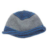 CHROME HEARTS クロムハーツ（原本無） BEANIE CASH 2クロスパッチ クロスコンチョボタン カシミヤ  ビーニー グレー系【中古】