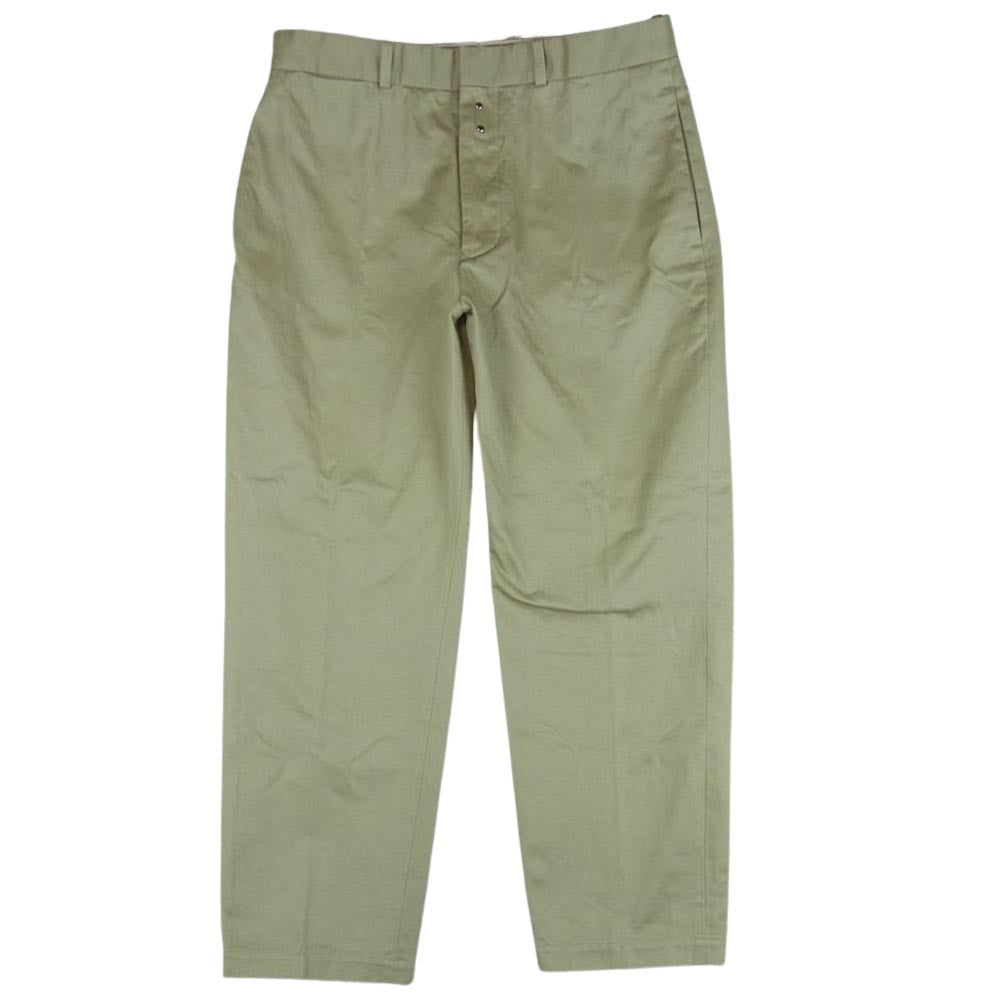 Scye サイ 5122-81508 San Joaquin Chino Loose Fit Tapered サンホアキンチノ ルーズフィットテーパード トラウザーズ チノパン パンツ ベージュ系 36【中古】