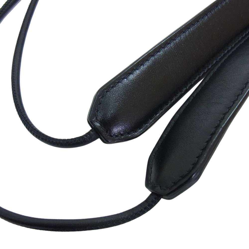 ジルサンダー プラス DRAWSTRING POUCH ドロー ストリング レザー ショルダー バッグ オフホワイト系【中古】