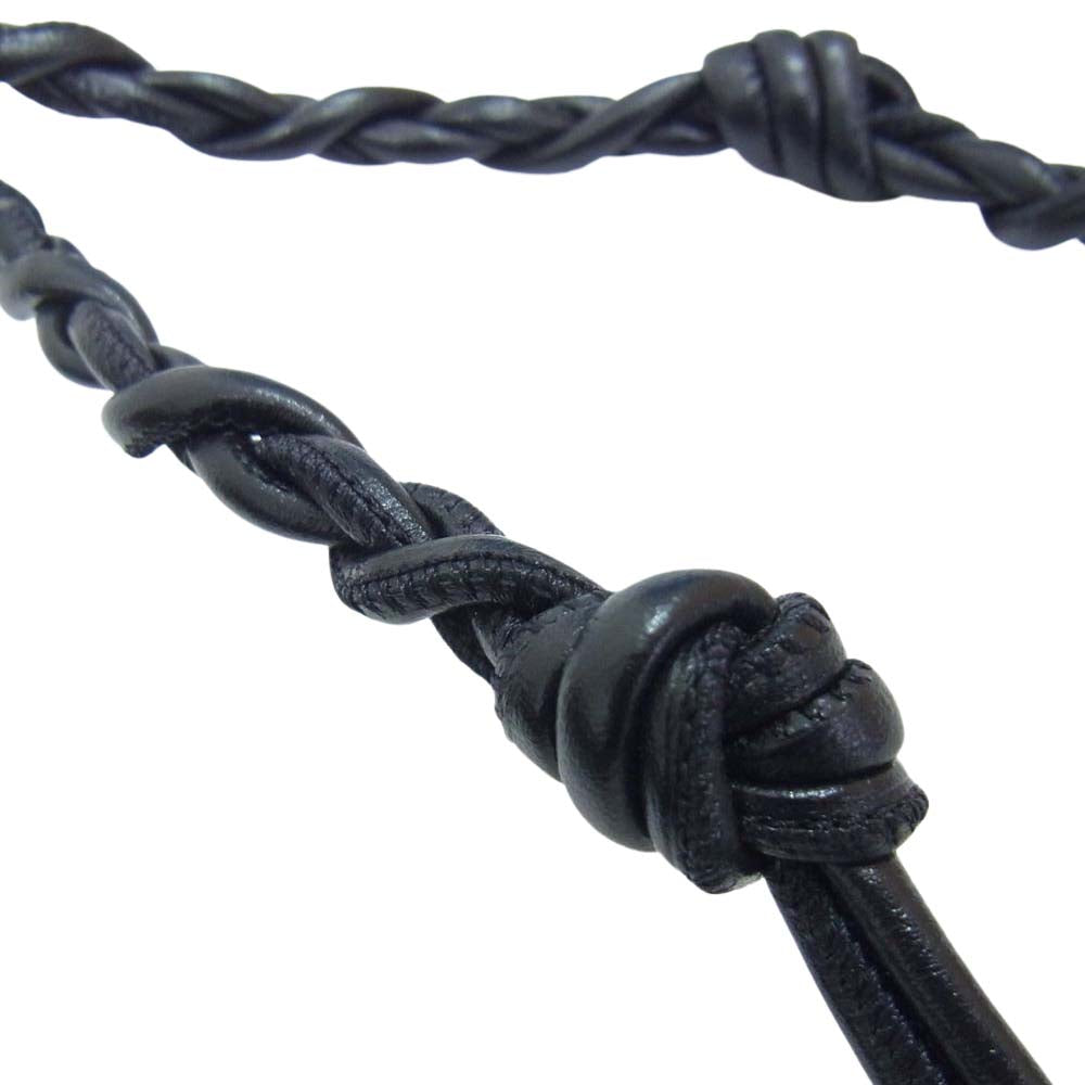 JIL SANDER ジルサンダー TANGLE タングル ファー ショルダー バッグ ブラック系【中古】