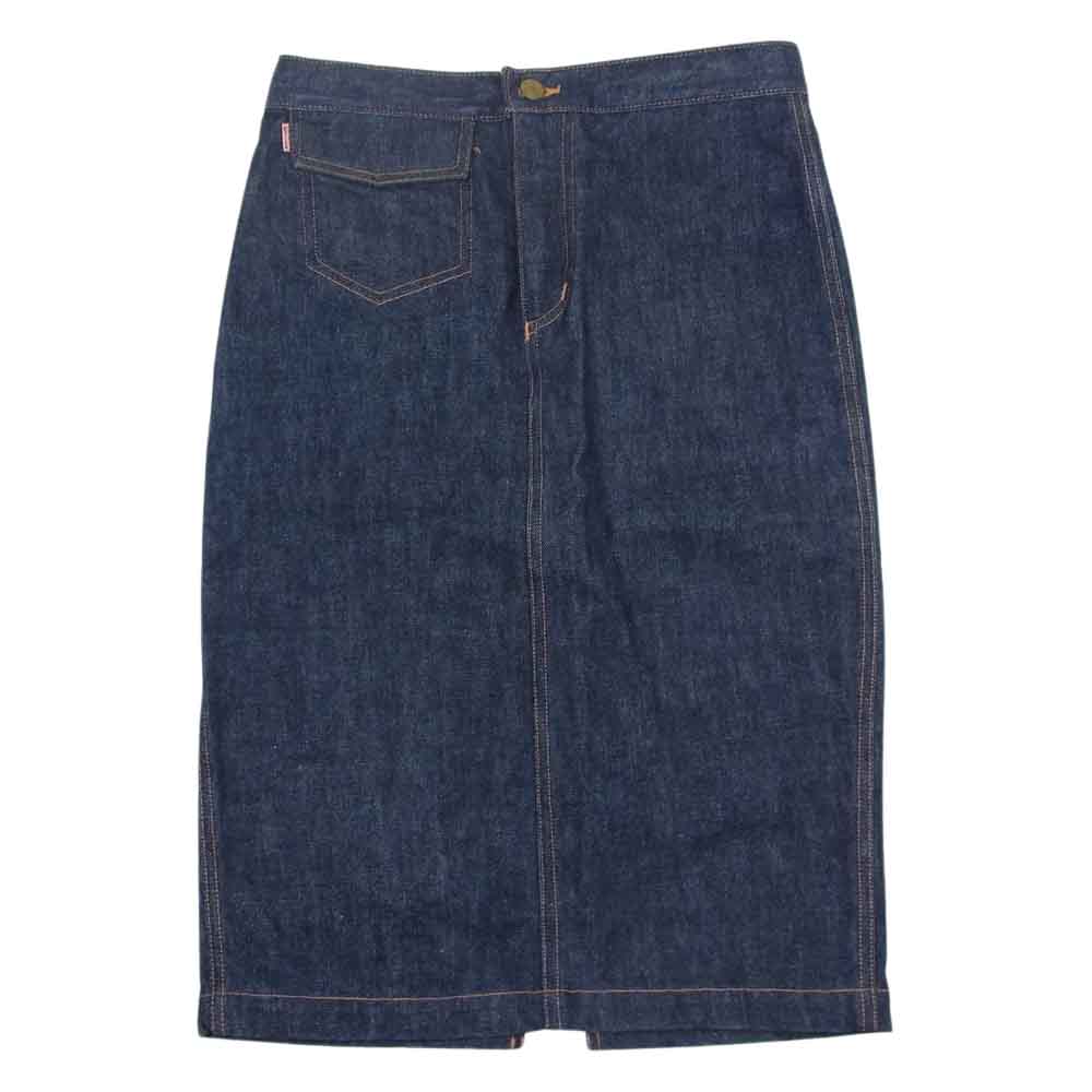 EVISU エヴィス donna ドンナ デニム スカート インディゴブルー系 38【中古】