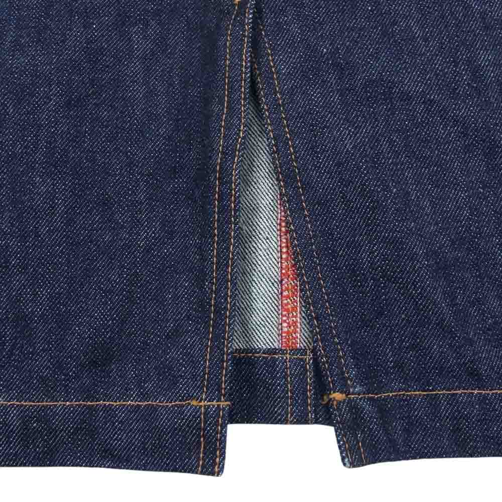 EVISU エヴィス donna ドンナ デニム スカート インディゴブルー系 38【中古】