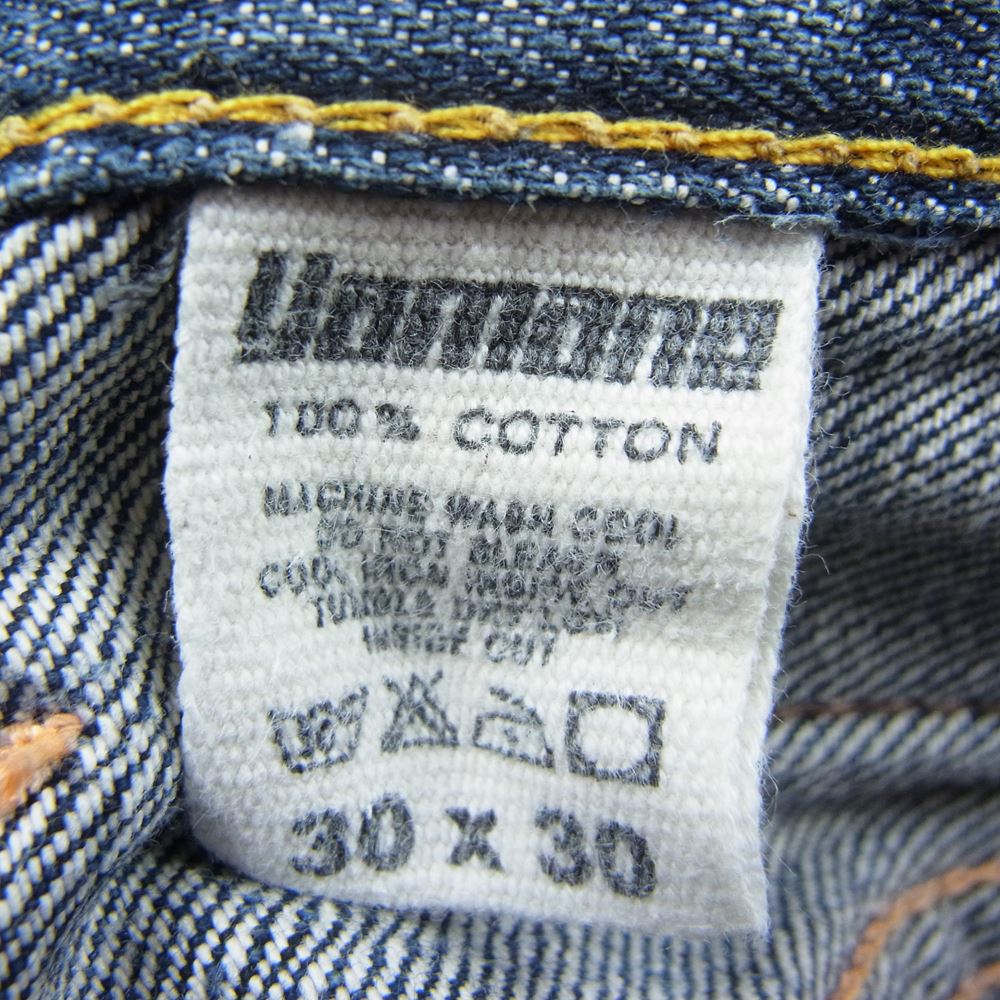 EVISU エヴィス YAMANE ヤマネ ビッグカモメ ピンク ペイント デニム