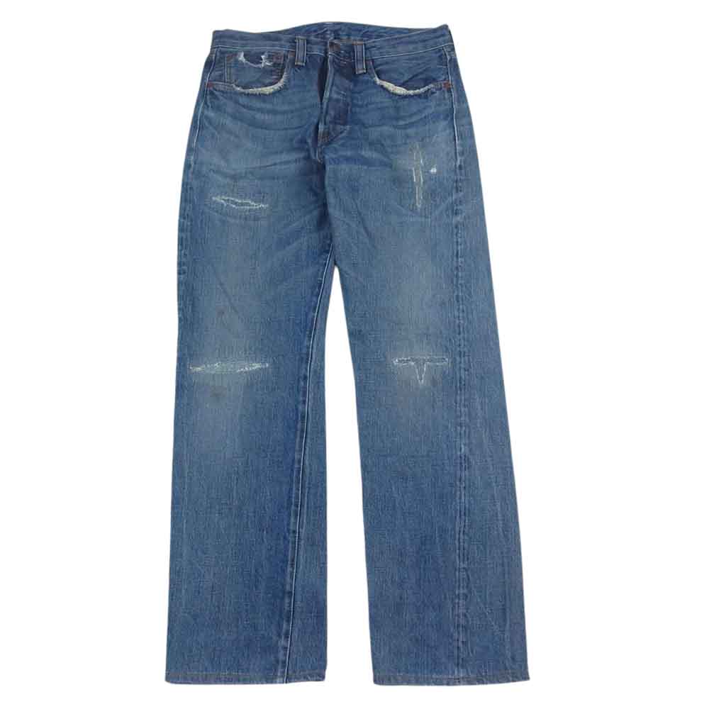 Levi's リーバイス 47501-0123 47モデル LVC 501XX ヴィンテージクロージング 復刻 レプリカ デニム パンツ インディゴブルー系 29【中古】