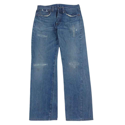 Levi's リーバイス 47501-0123 47モデル LVC 501XX ヴィンテージクロージング 復刻 レプリカ デニム パンツ インディゴブルー系 29【中古】