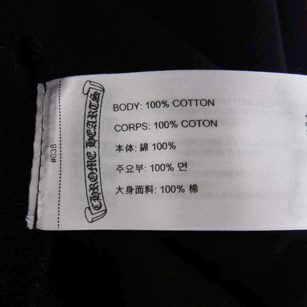 CHROME HEARTS クロムハーツ（原本無） 22SS MATTY BOY Stay Fast Crewneck マッティ―ボーイ ステイ ファスト クルーネック ブラック系 M【美品】【中古】