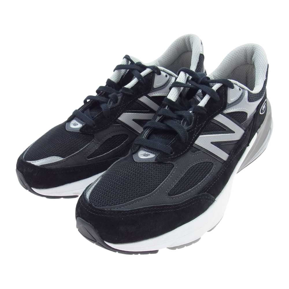NEW BALANCE ニューバランス M990BK6 USA製 スニーカー ブラック ブラック系 グレー系 27.5cm【中古】