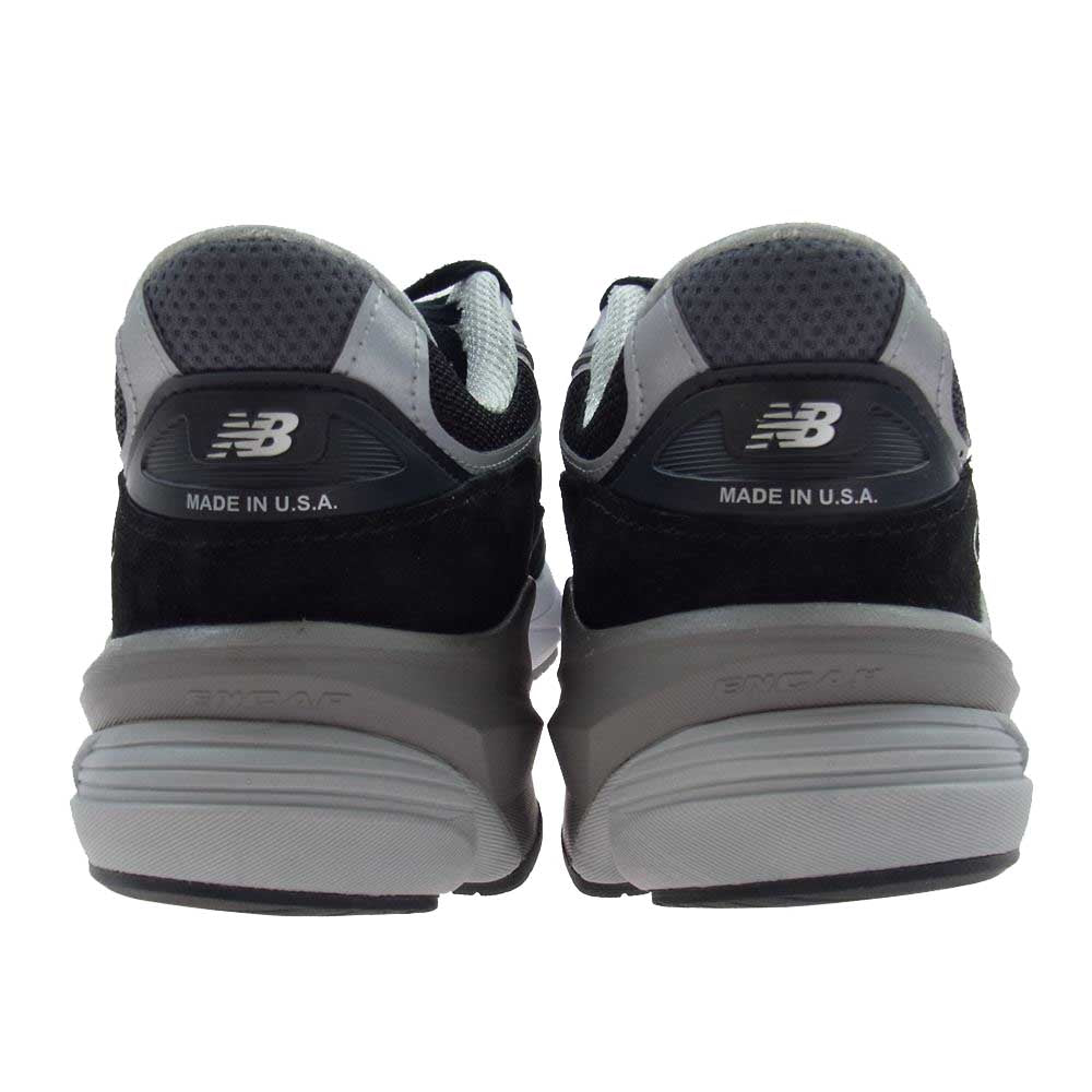 NEW BALANCE ニューバランス M990BK6 USA製 スニーカー ブラック ブラック系 グレー系 27.5cm【中古】
