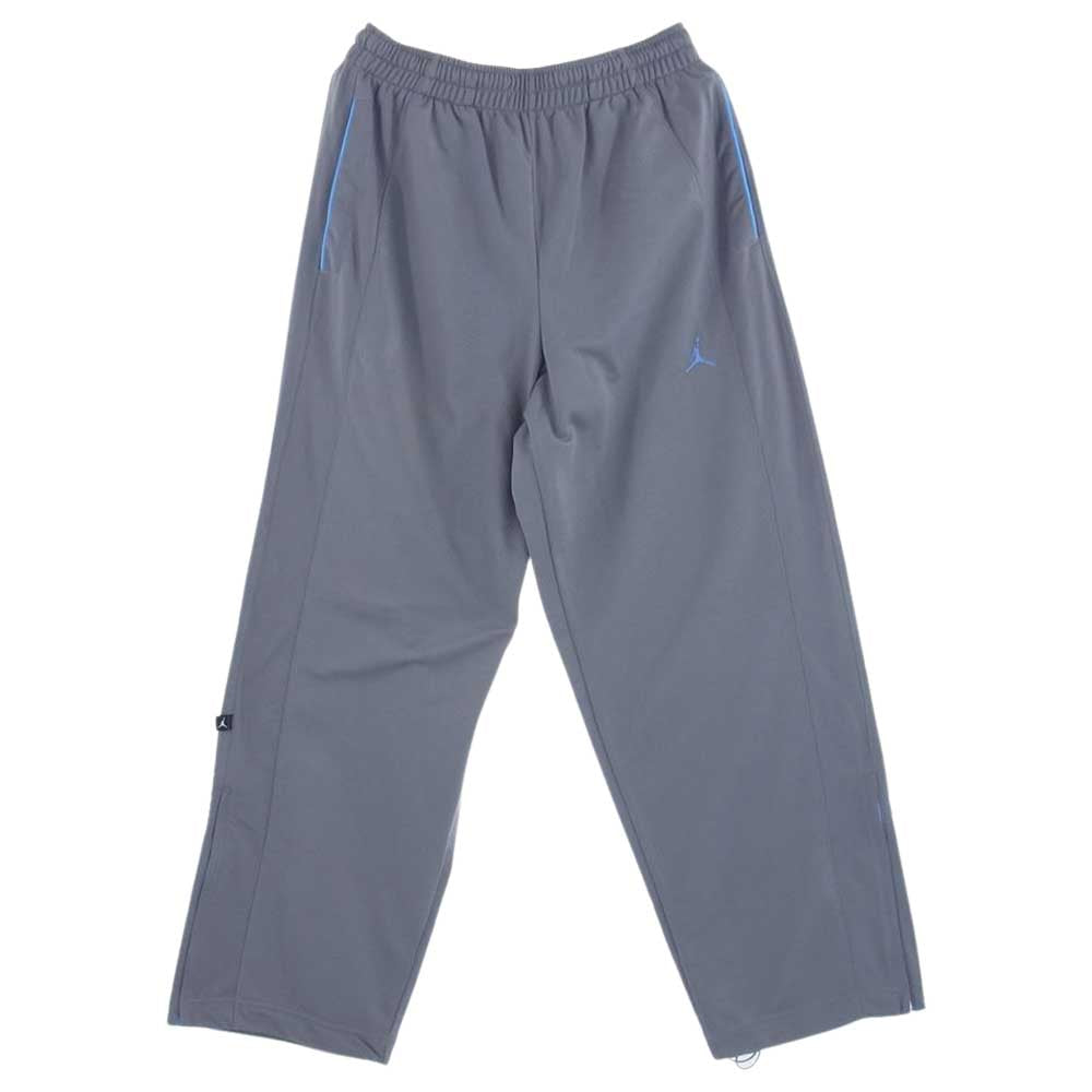NIKE AIR JORDAN ナイキ ジョーダン 383511-065 ウォームアップ パンツ ジャージ グレー ブルー グレー系 L【中古】