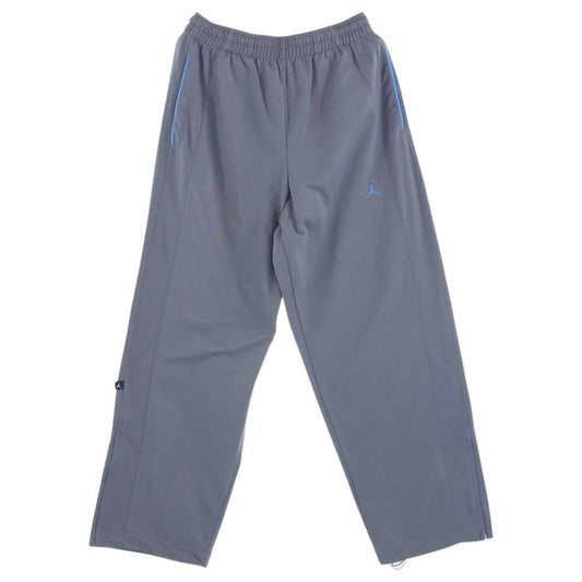 NIKE AIR JORDAN ナイキ ジョーダン 383511-065 ウォームアップ パンツ ジャージ グレー ブルー グレー系 L【中古】