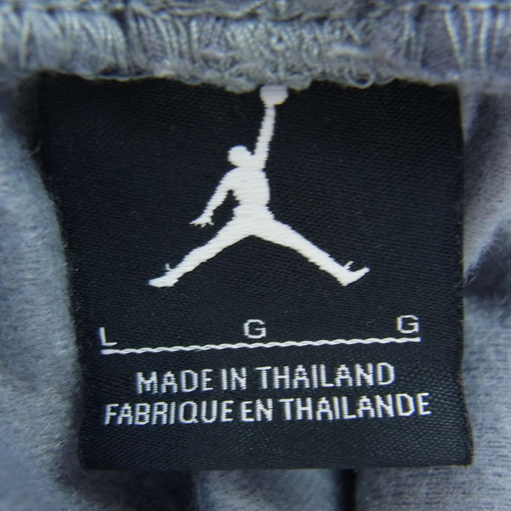 NIKE AIR JORDAN ナイキ ジョーダン 383511-065 ウォームアップ パンツ ジャージ グレー ブルー グレー系 L【中古】