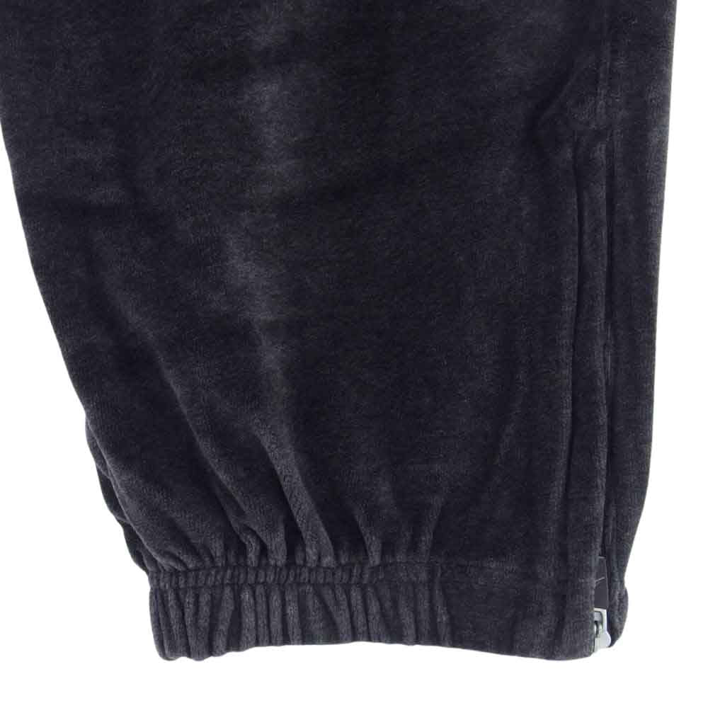 NIKE AIR JORDAN ナイキ ジョーダン 323777-032 ベロア ウォームアップ パンツ ブラック グレー  チャコール系 M【中古】