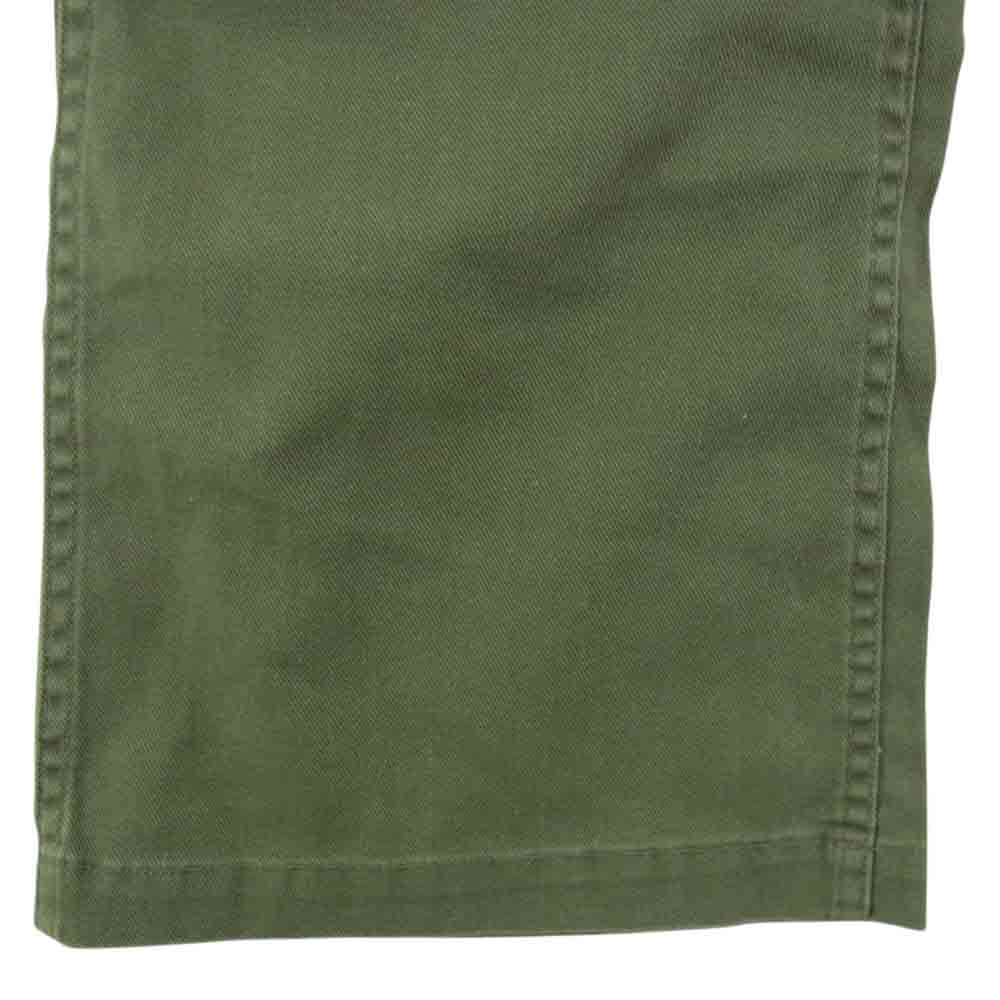 Dickies ディッキーズ 131M40BK01 × BACKBONE バックボーン マルチ ポケット カーゴ パンツ カーキ系 L【中古】