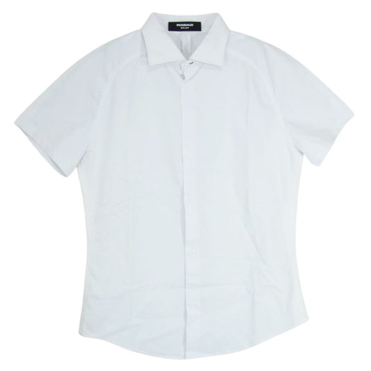 1piu1uguale3 ウノピュウノウグァーレトレ 半袖 シャツ ホワイト系 M【中古】