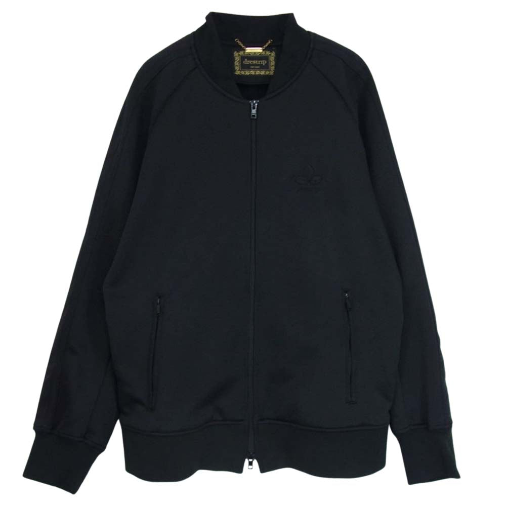 drestrip ドレストリップ ブルゾン ジャージ トラック ジャケット ロゴ ブラック系 3【中古】
