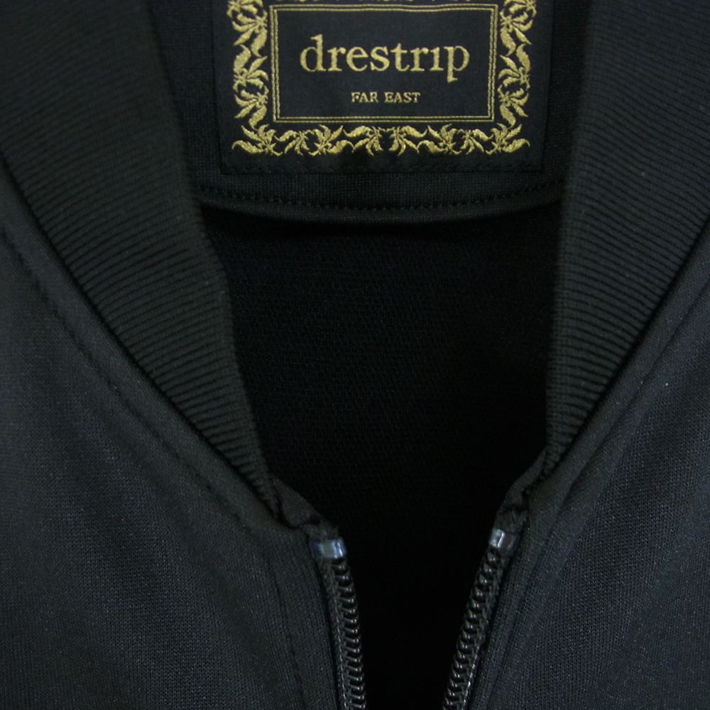drestrip ドレストリップ ブルゾン ジャージ トラック ジャケット ロゴ ブラック系 3【中古】