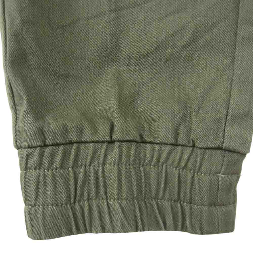 1piu1uguale3 ウノピュウノウグァーレトレ ストレッチツイル カーゴパンツ カーキ系 XXL【中古】