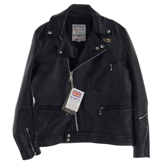 Lewis Leathers ルイスレザー 441T CYCLONE サイクロン タイトフィット ラットランドシープ ライダース ジャケット ブラック系 38【中古】