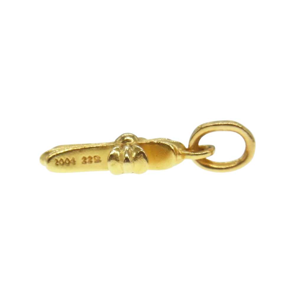 CHROME HEARTS クロムハーツ（原本有） 22K CRS BBYFAT P/DMND ベイビーファット チャーム パヴェ ダイヤ  ゴールド系【中古】