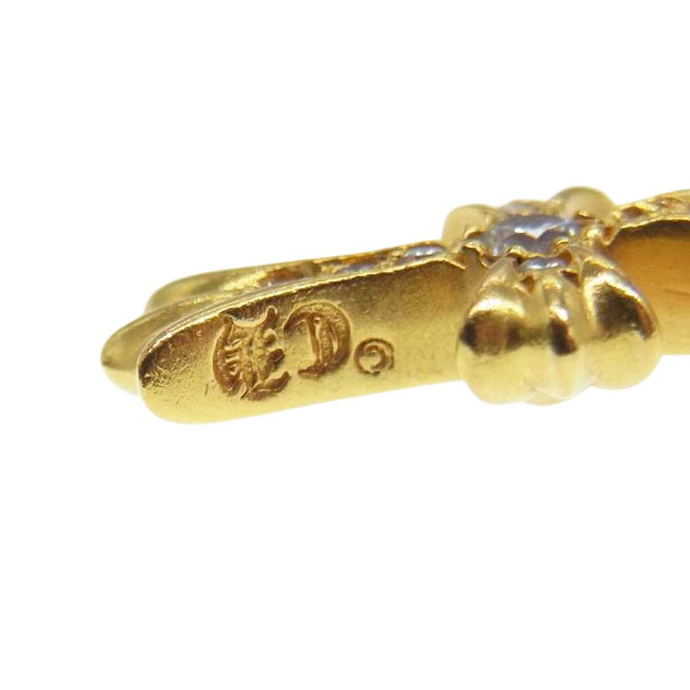 CHROME HEARTS クロムハーツ（原本有） 22K CRS BBYFAT P/DMND ベイビーファット チャーム パヴェ ダイヤ  ゴールド系【中古】
