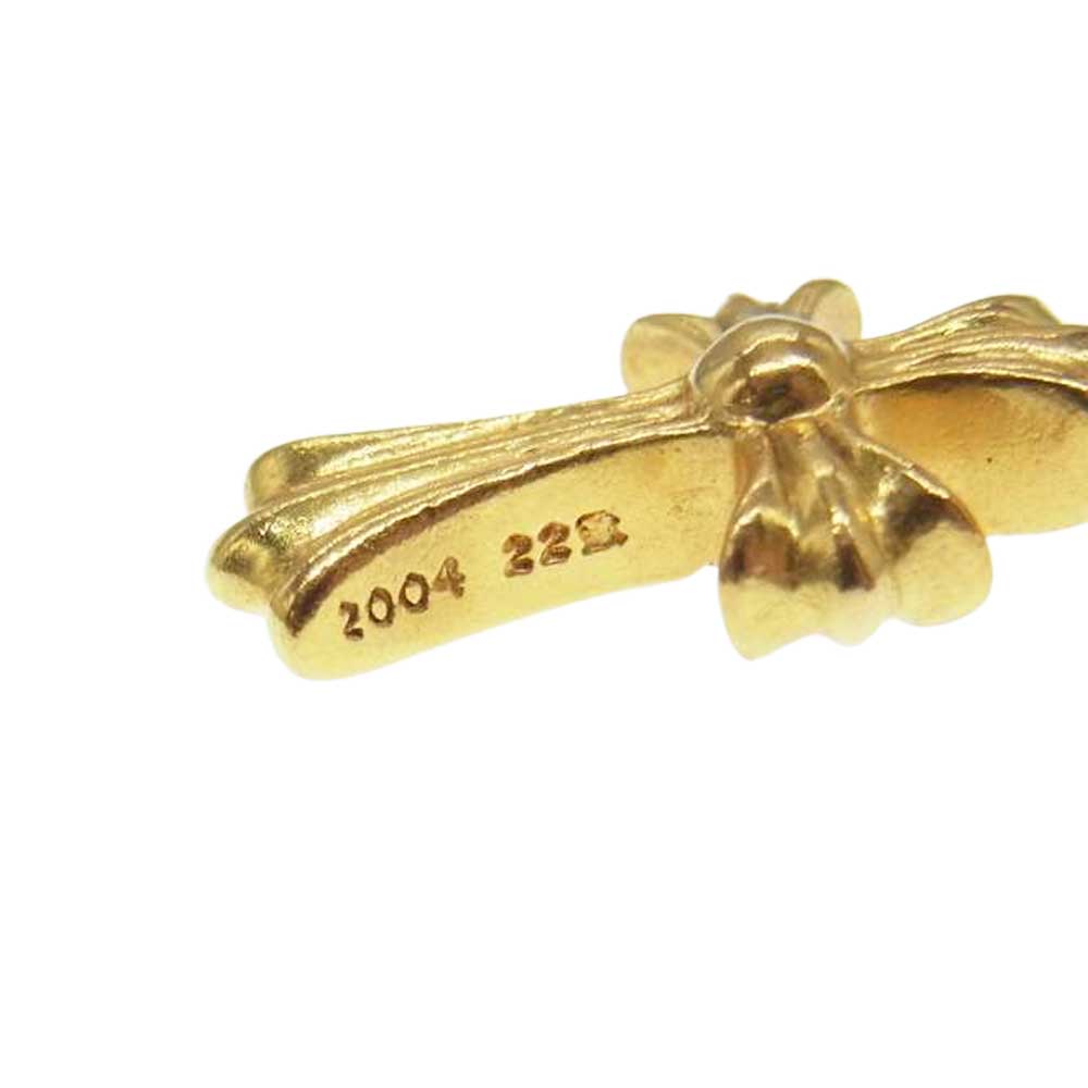 CHROME HEARTS クロムハーツ（原本有） 22K CRS BBYFAT P/DMND ベイビーファット チャーム パヴェ ダイヤ  ゴールド系【中古】