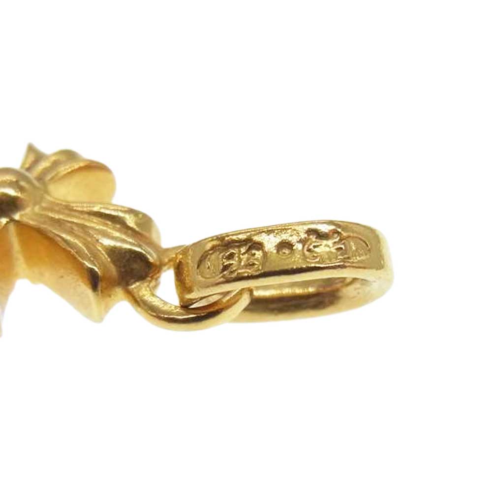 CHROME HEARTS クロムハーツ（原本有） 22K CRS BBYFAT P/DMND ベイビーファット チャーム パヴェ ダイヤ  ゴールド系【中古】