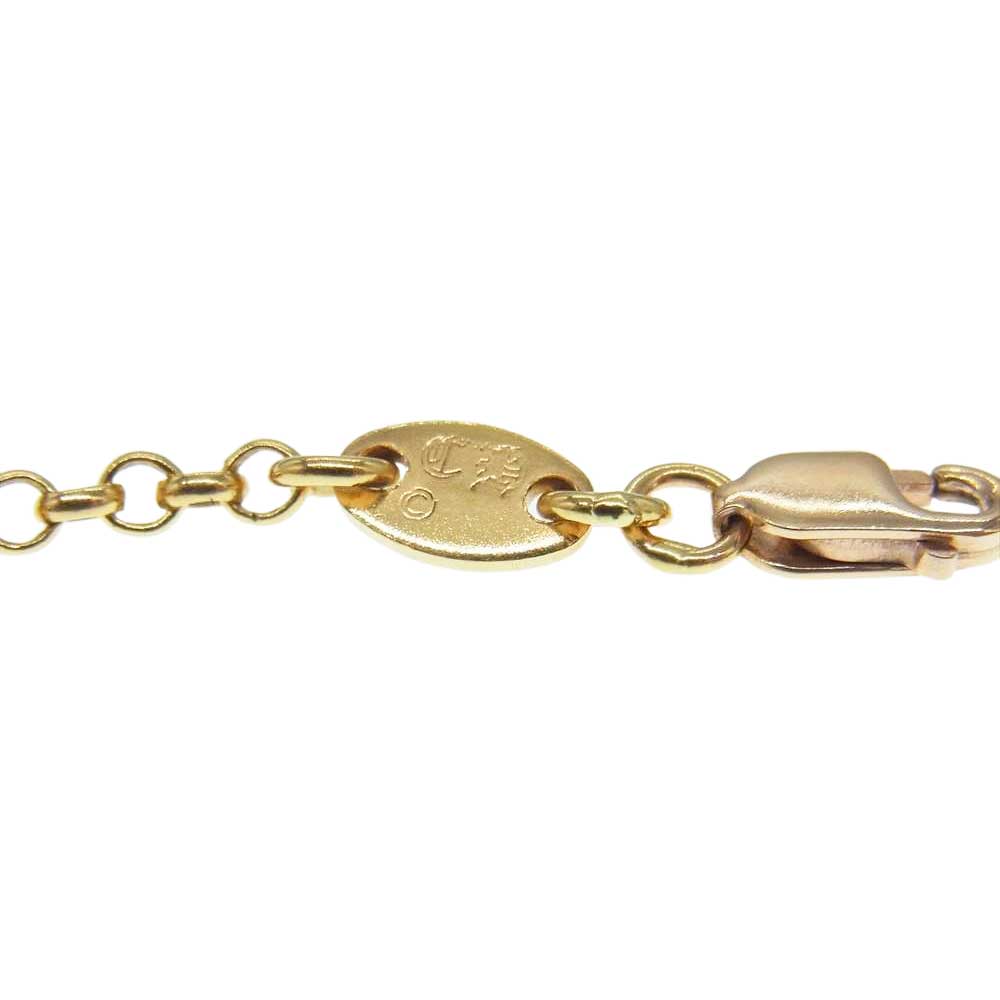 CHROME HEARTS クロムハーツ（原本無） 22K NECKCHAIN R18 18inch 18インチ ロールチェーン  ゴールド系【中古】