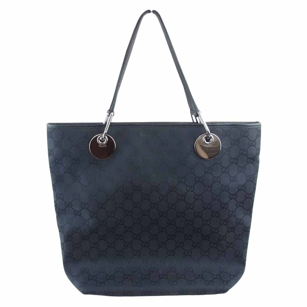 GUCCI グッチ 120836 GGキャンバス トートバッグ  ブラック系【中古】