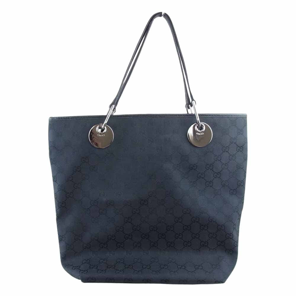 GUCCI グッチ 120836 GGキャンバス トートバッグ  ブラック系【中古】