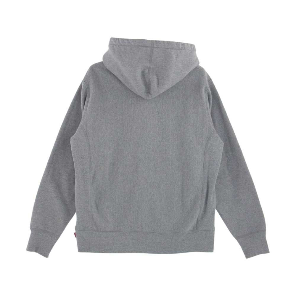 Supreme シュプリーム 17AW Boxlogo Hooded Sweatshirt ボックス ロゴ フーデッド スウェット パーカー グレー系 S【中古】