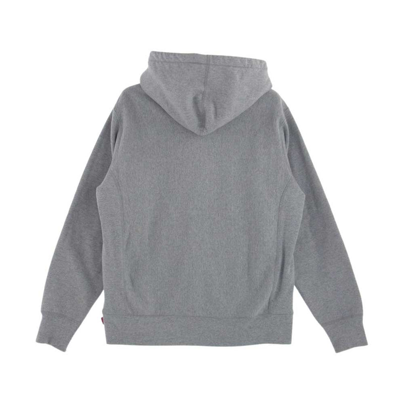 Supreme シュプリーム 17AW Boxlogo Hooded Sweatshirt ボックス ロゴ フーデッド スウェット パーカー グレー系 S【中古】