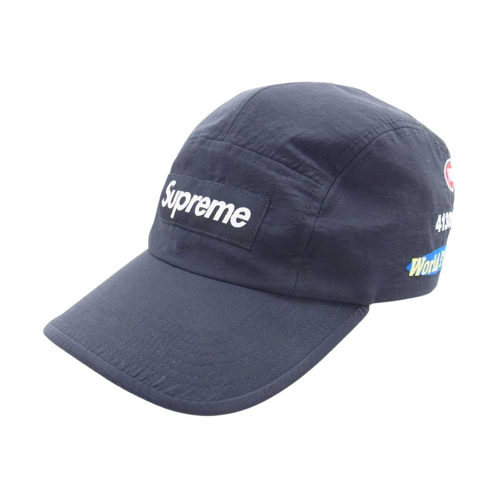 Supreme シュプリーム 20SS Trail Camp Cap GRAVITY SERIES ボックスロゴ トレイル キャンプ キャップ  ブラック系【中古】